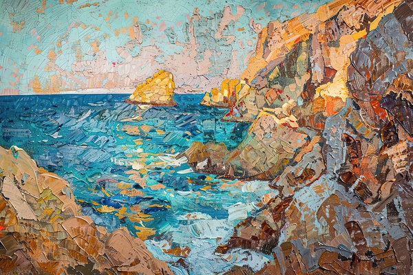 Azure Coast Reverie H92N3B 50 by Abstract Rebellion