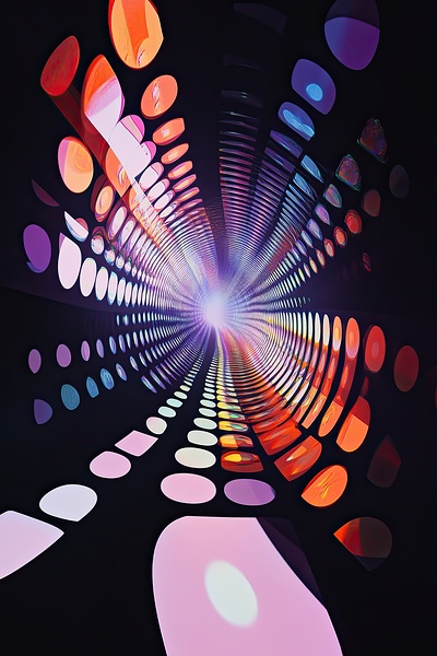 Chromatic Vortex Journey H9P4Z2 60 by Abstract Rebellion