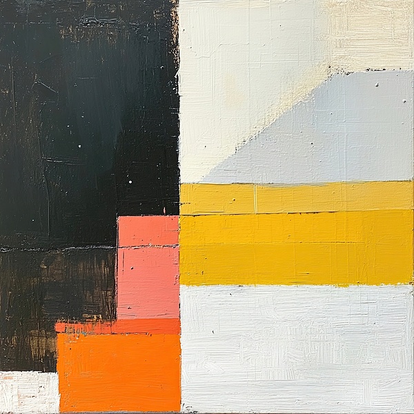 Color Block Study H92NJP 50 by Abstract Rebellion