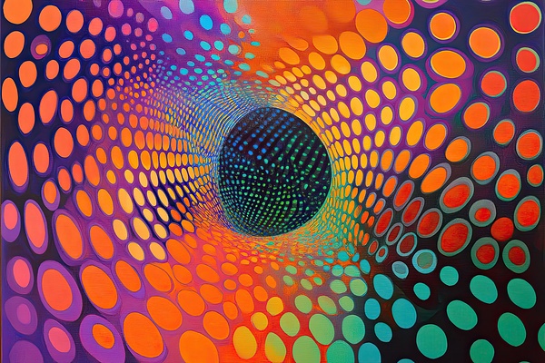Chromatic Vortex Journey H92N5Z 60 by Abstract Rebellion
