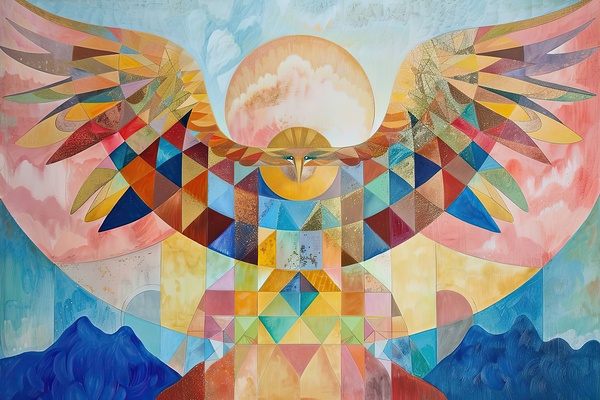Celestial Eagle 7H29P4 45 by Abstract Rebellion