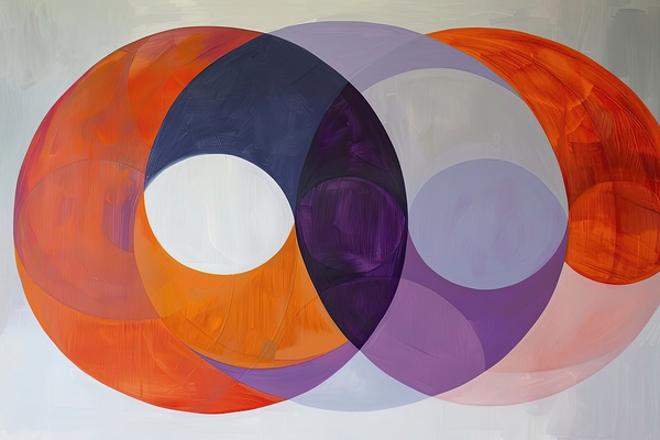 Chromatic Interplay H3N9B2 50 Print