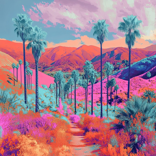 Chromatic Oasis NV92KJ 56 Print