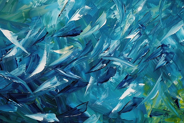 Azure Symphony K429NV 52 Print