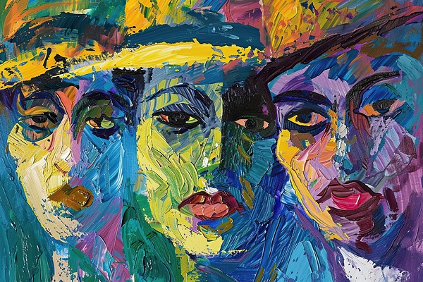 Chromatic Visages H2N3P9 65 by Abstract Rebellion