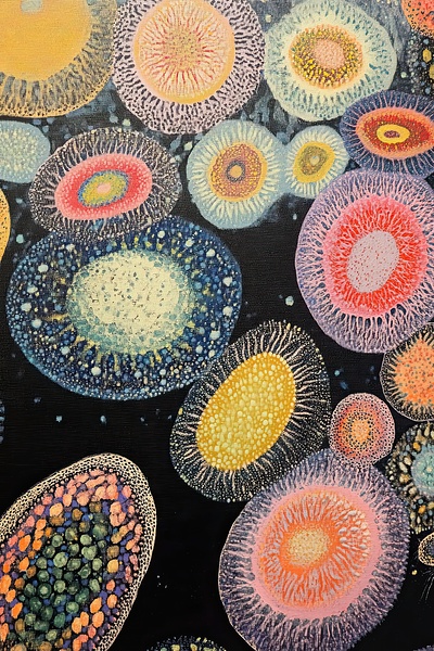 Celestial Microcosm 7H9N2P 55 Print
