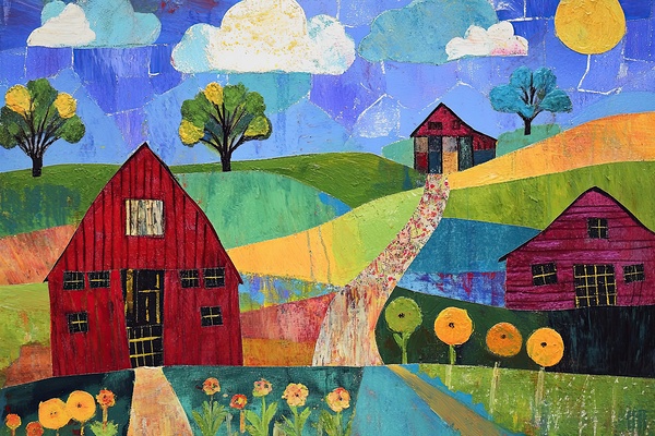 Barn Dance Under Sun Y8N5D2 49 by Abstract Rebellion