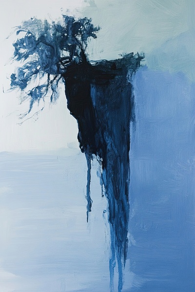 Azure Precipice HZ92N3 47 by Abstract Rebellion