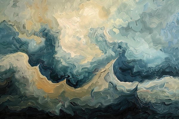 Celestial Turbulence H3N5P2 62 Print