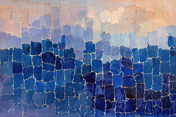 Azure Fractals 7H29P4 45 by Abstract Rebellion