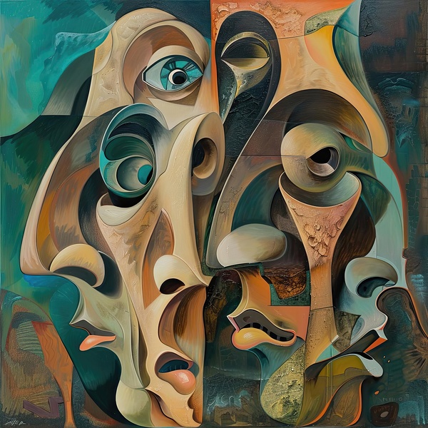 Abstract Visages Y9H2N5 60 by Abstract Rebellion