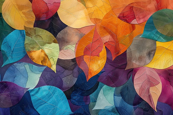 Chromatic Leaf Cascade 9P3N7H 50 by Abstract Rebellion