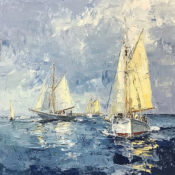 Azure Regatta Glow 2H9PNZ 51 by Abstract Rebellion