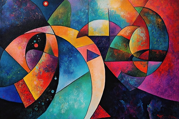 Cosmic Interplay 48H9N 55 by Abstract Rebellion