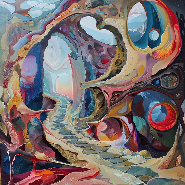 Caverns of Reverie H3N9P2 55 Print