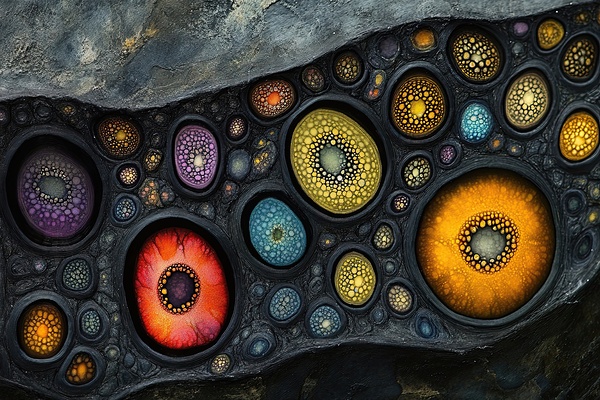 Celestial Whispers H2N3P9 68 by Abstract Rebellion
