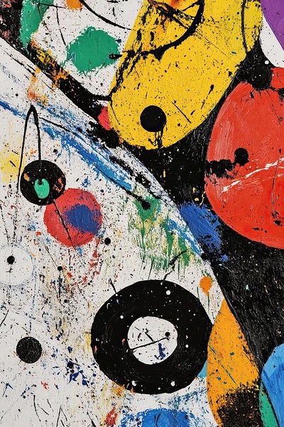 Celestial Orbs Dance Y59H2N 49 by Abstract Rebellion