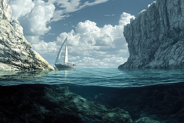 Azure Passage 5H2N9Z 45 by Abstract Rebellion