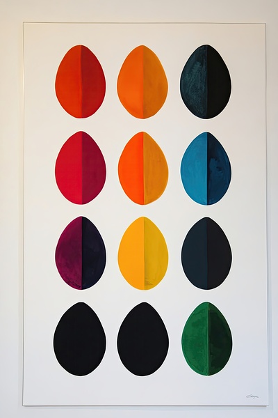 Chromatic Ovals Study H92N5Z 48 by Abstract Rebellion