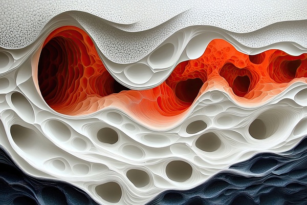 Caverns of Light Y92H7N 62 Print