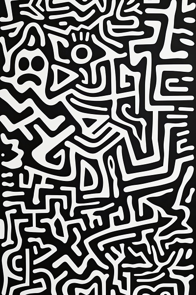 Abstract Maze 7892BC 48 by Abstract Rebellion