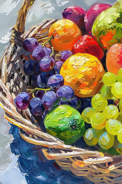 Basket of Plenty 78HNPZ 45 by Abstract Rebellion