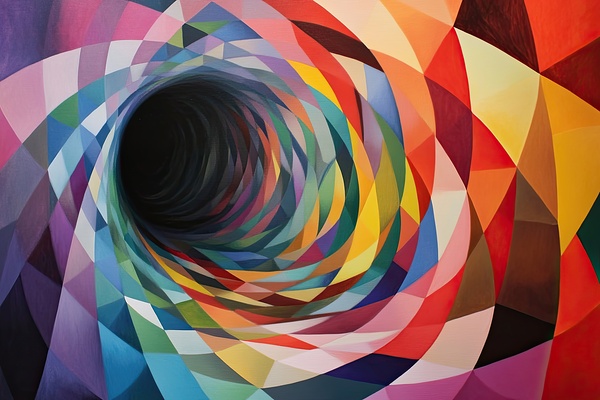 Chromatic Vortex KALEIDOSCOPE 48H9C 60 by Abstract Rebellion