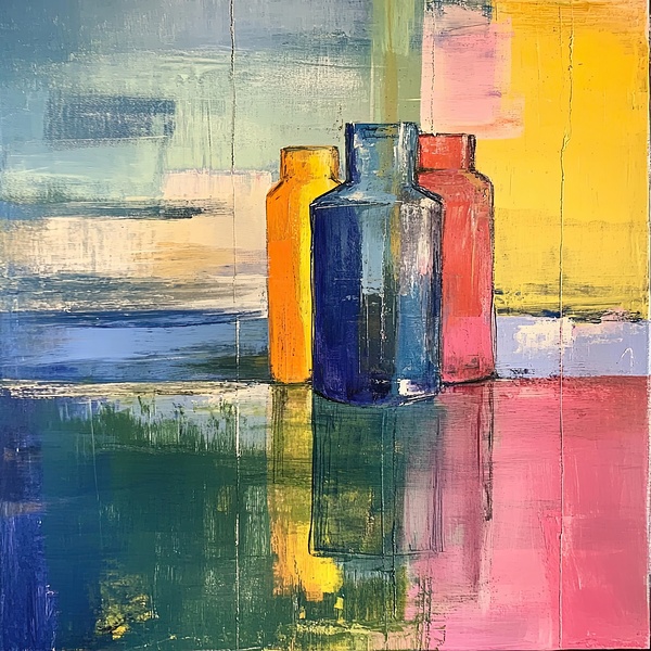 Chromatic Still Life H2N9P2 55 by Abstract Rebellion