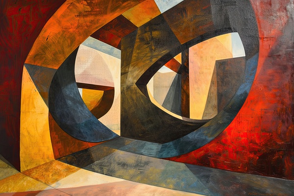 Chromatic Interplay J92H5N 51 by Abstract Rebellion