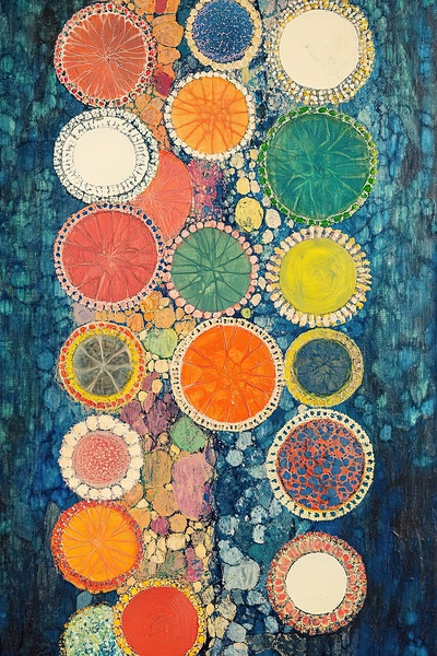Celestial Orbs Ascend 7P3H9N 55 by Abstract Rebellion