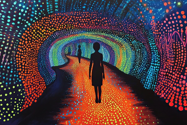 Chromatic Passage N2Z8HG 58 Print