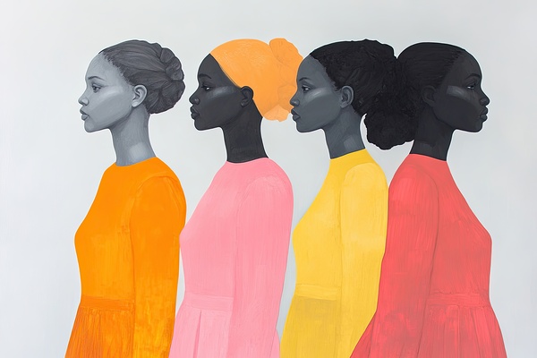 Chromatic Procession J9P4H2 55 Print