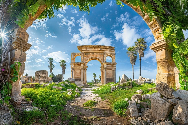 Ancient Passage Ruins 9P3N2Z 45 by Abstract Rebellion