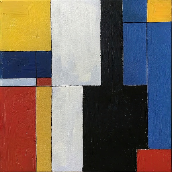 Color Block Study H2N9P2 48 by Abstract Rebellion