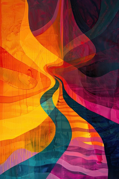 Chromatic River Flows Y92H7N 55 by Abstract Rebellion