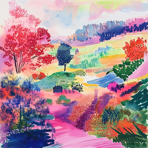 Chromatic Hills 2P9H7D 55 by Abstract Rebellion