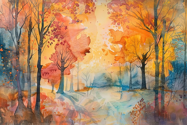 Autumn Whispers NH783K 55 Print