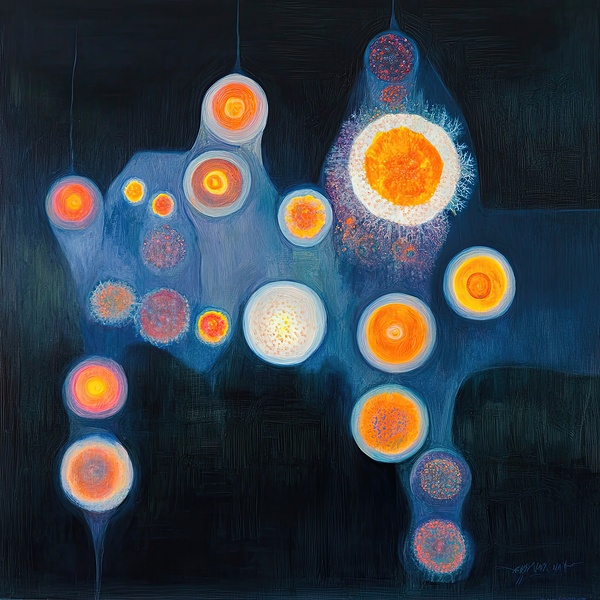 Celestial Echoes JH92N3 55 by Abstract Rebellion
