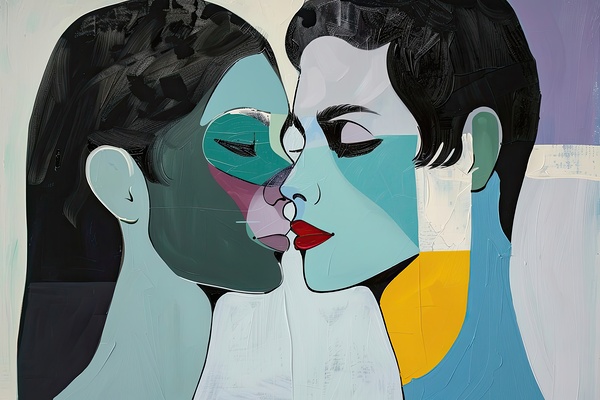 Almost A Kiss 2P9H7N 58 by Abstract Rebellion