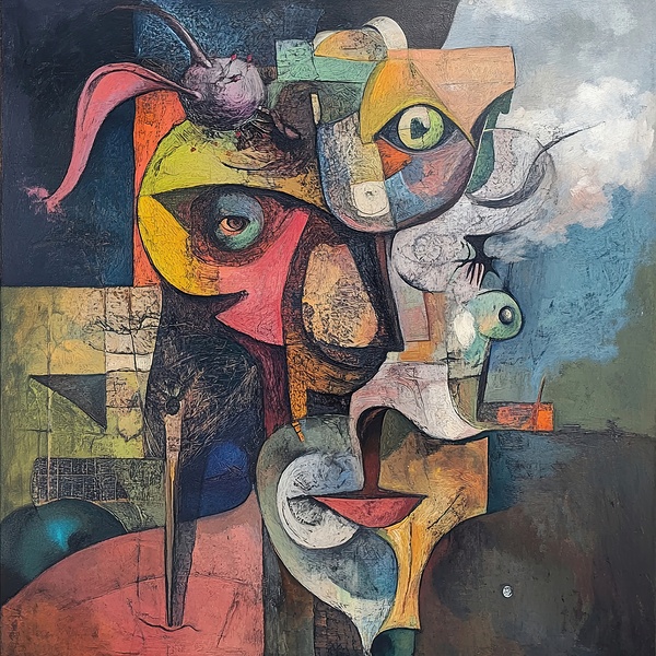 Abstract Visage 4J2N3P 55 by Abstract Rebellion
