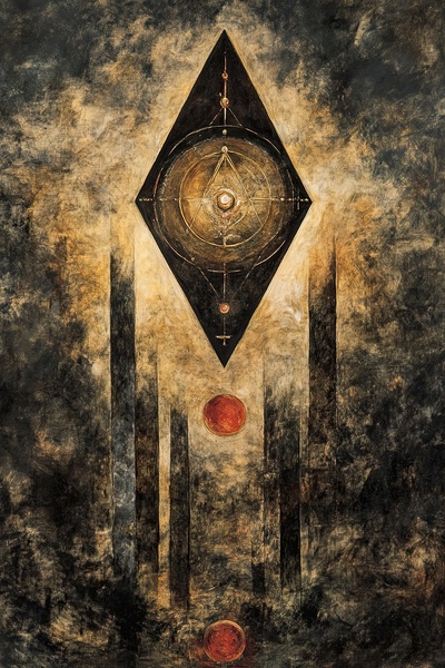 Celestial Diamond Passage H92N3Z 55 Print