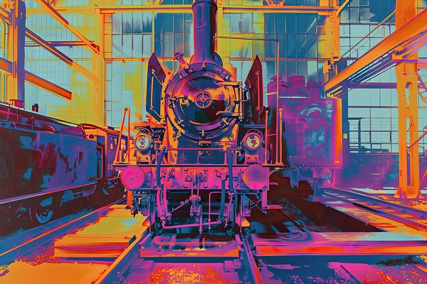 Chromatic Locomotive K29D3Z 47 by Abstract Rebellion