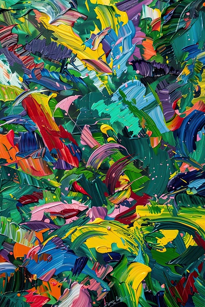 Chromatic Rhapsody 23HBC9 59 Print