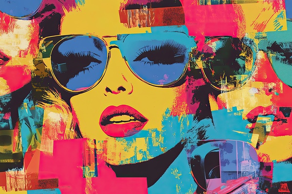 Chromatic Glamour Burst Y92HK8 60 Print