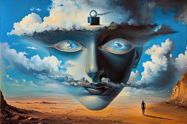 Celestial Visage H9P4Z2 60 Print