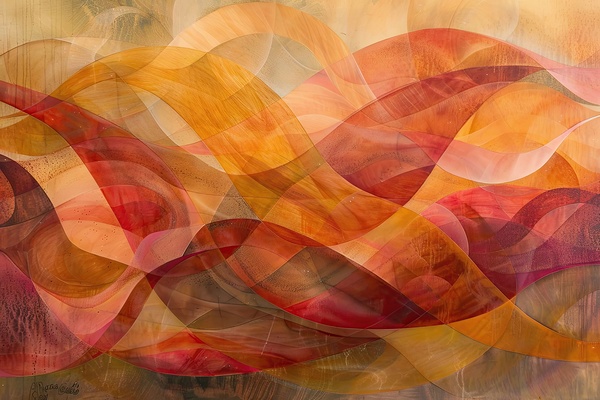 Autumn Embrace N92H7P 51 by Abstract Rebellion