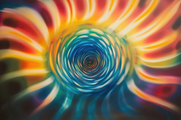 Chromatic Vortex H3N2P9 45 by Abstract Rebellion