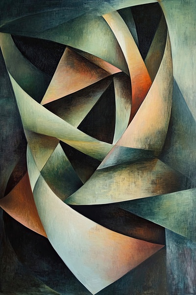 Angular Interplay NH7B29 52 Print