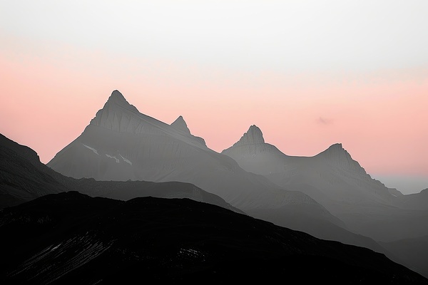Alpine Dawn Echoes H2N9P4 45 by Abstract Rebellion