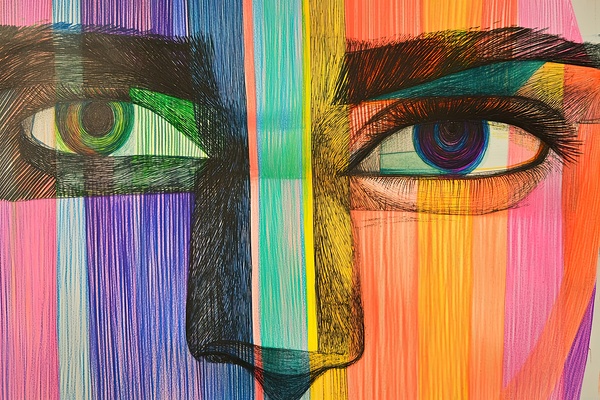 Chromatic Gaze 2P3H9N 60 Print